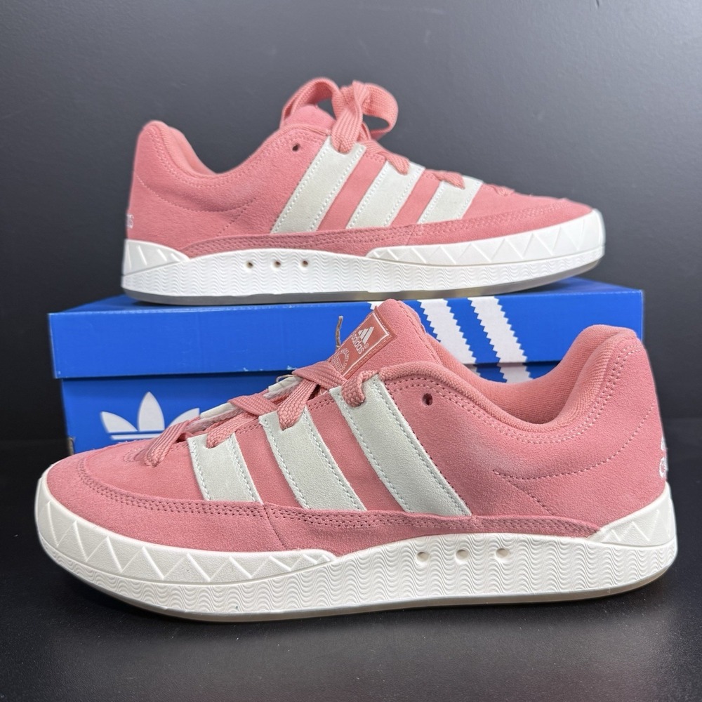 Adidas Men's Adimatic Lifestyle Casual Shoes‎ Sneakers Size 10.5 Pink Clay